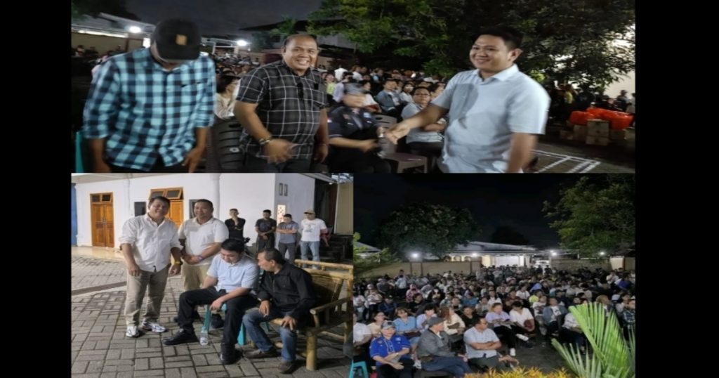 Gelar Rapat Perdana, Koalisi Bitung Maju Bersama Ratusan Relawan HH-RM Siap Menangkan Hengky-Randito