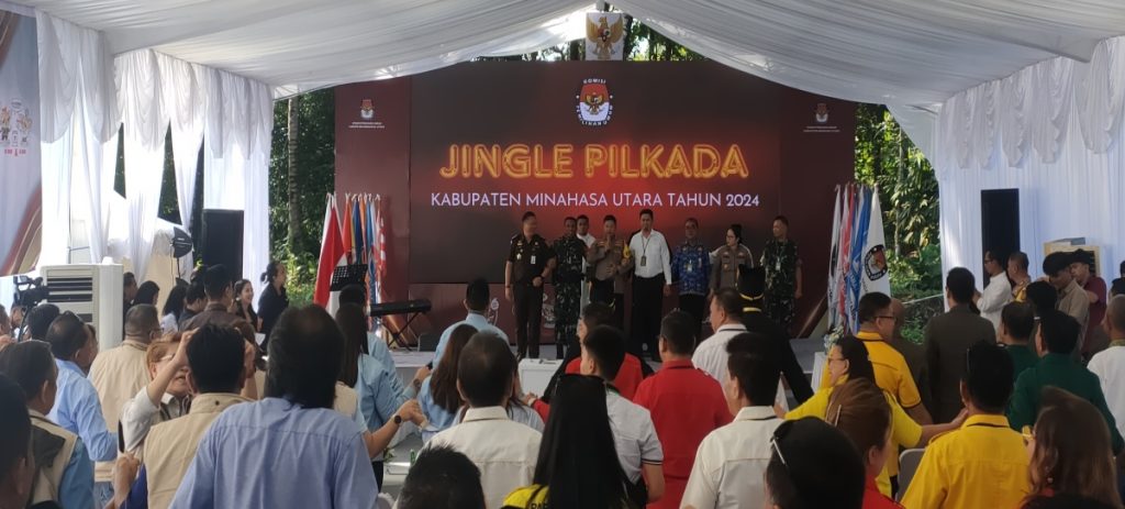 Ciptakan Pilkada Aman Dan Demokratis KPUD Minut Gelar Deklarasi Kampanye Damai