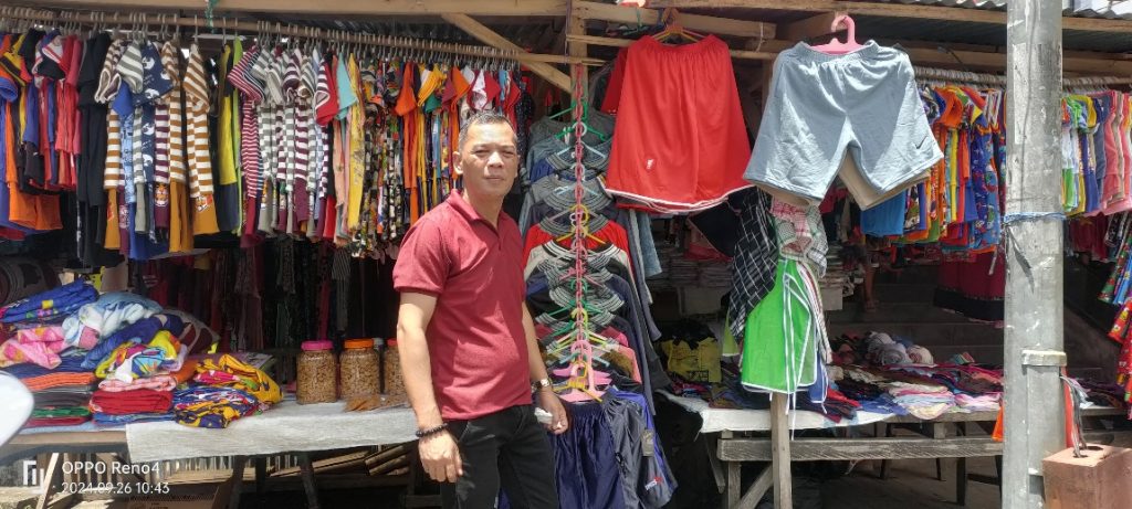 Dirops PUD Klabat Tinjau Kondisi Pasar Sementara Di Terminal Airmadidi