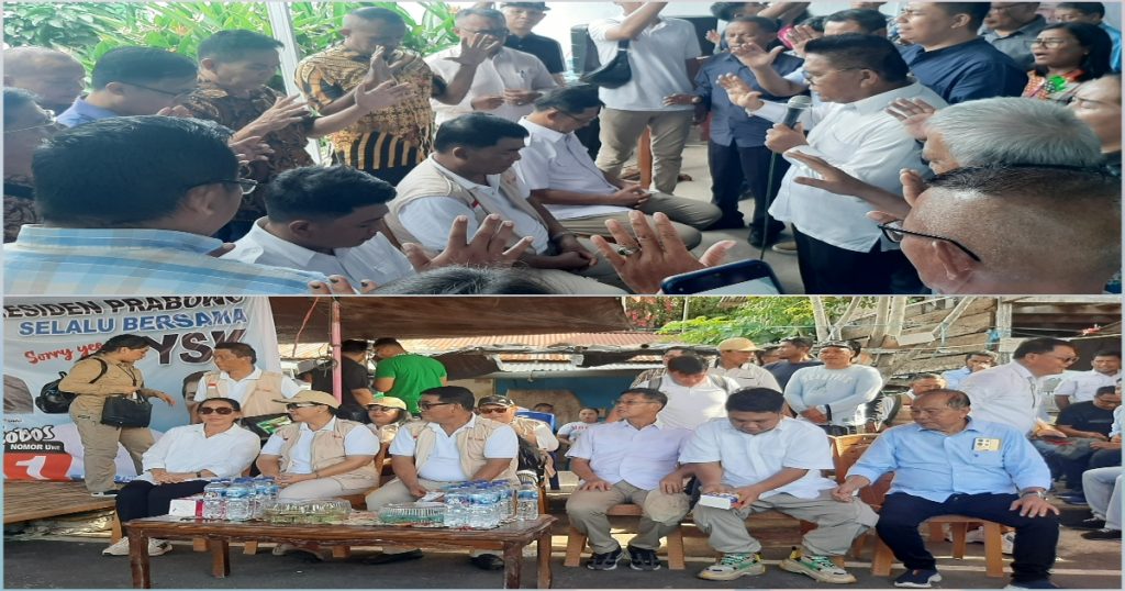 Blusukan Di Kota Bitung, 271 Pendeta Denominasi Gereja Doakan YSK
