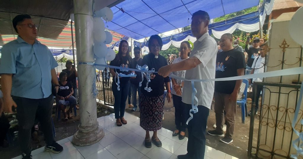 Resmikan Posko Colombo Gasspooool Sukarelawan HHRM, Honandar Berharap Kota Bitung Selalu Tentram Dan Damai