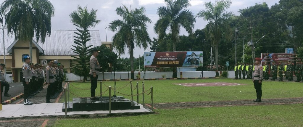 Pengamanan Tutup Tahun 2024 Kapolres Minut AKBP Dandung P Wibowo Siap Amankan Wilayah
