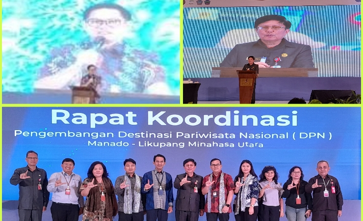 Selaraskan Dan Percepat Pariwisata Di Minut, Dispar Minut Gelar Rakor Pengembangan DPN Dengan KemenPar RI