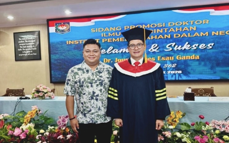 Eriel : Bupati Joune Ganda Raih Gelar Doktor Jadi Motivasi Belajar Bagi Kita