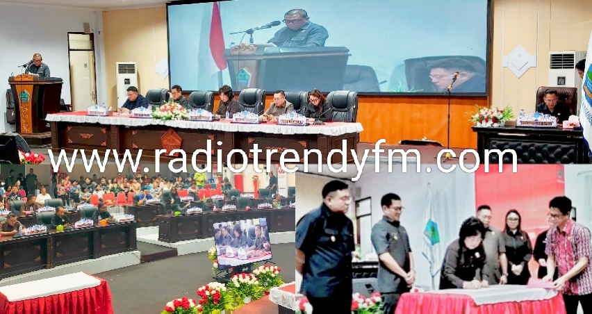 DPRD Minut Gelar Paripurna Rekomendasi Pansus LKPJ Bupati Tahun Anggaran 2025