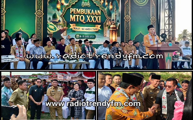 Pertama Di Minut “Alun – Alun” MTQ XXXI Se-Sulut di Gelar Dan Dibuka Langsung Oleh Menteri…