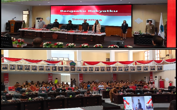 Vonny A Rumimpunu Pimpin Rapat Paripurna Rancangan KUA Dan Rancangan PPAS T.A 2027 Di Hadiri Langsung…