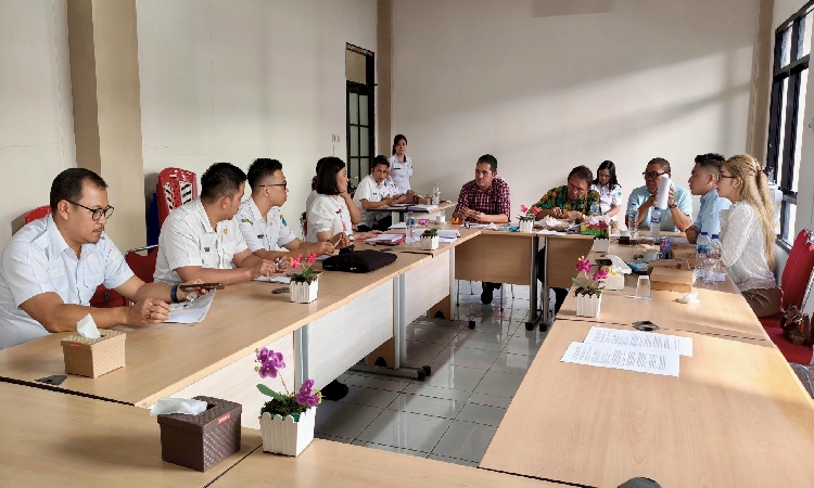 Komisi lll DPRD Minut Bahas Awal Arah KUA PPAS T.A 2027 Bersama BKAD Minut