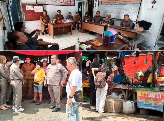 Limbah Anyer Ikan Dan Pedistrian Di Area Pasar Airmadidi Jadi Sorotan, Di Duga Ada Pungli, Komisi…